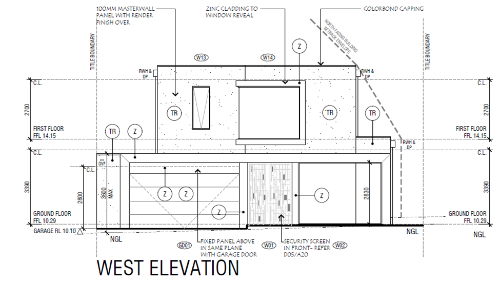 House Floor Plan Elevation