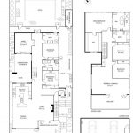 Floor plans for custom designed and built home