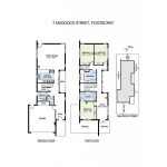 Small Block Floorplan for custom home with double storey Footscray